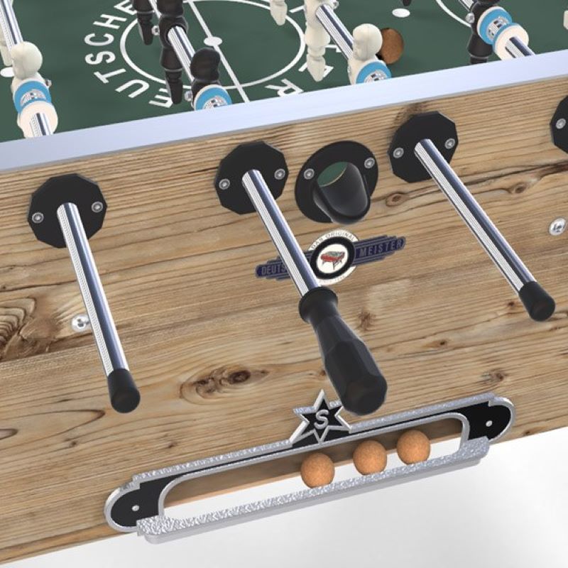 Tischkicker Deutscher Meister DELUXE, Fichte – Bild 7