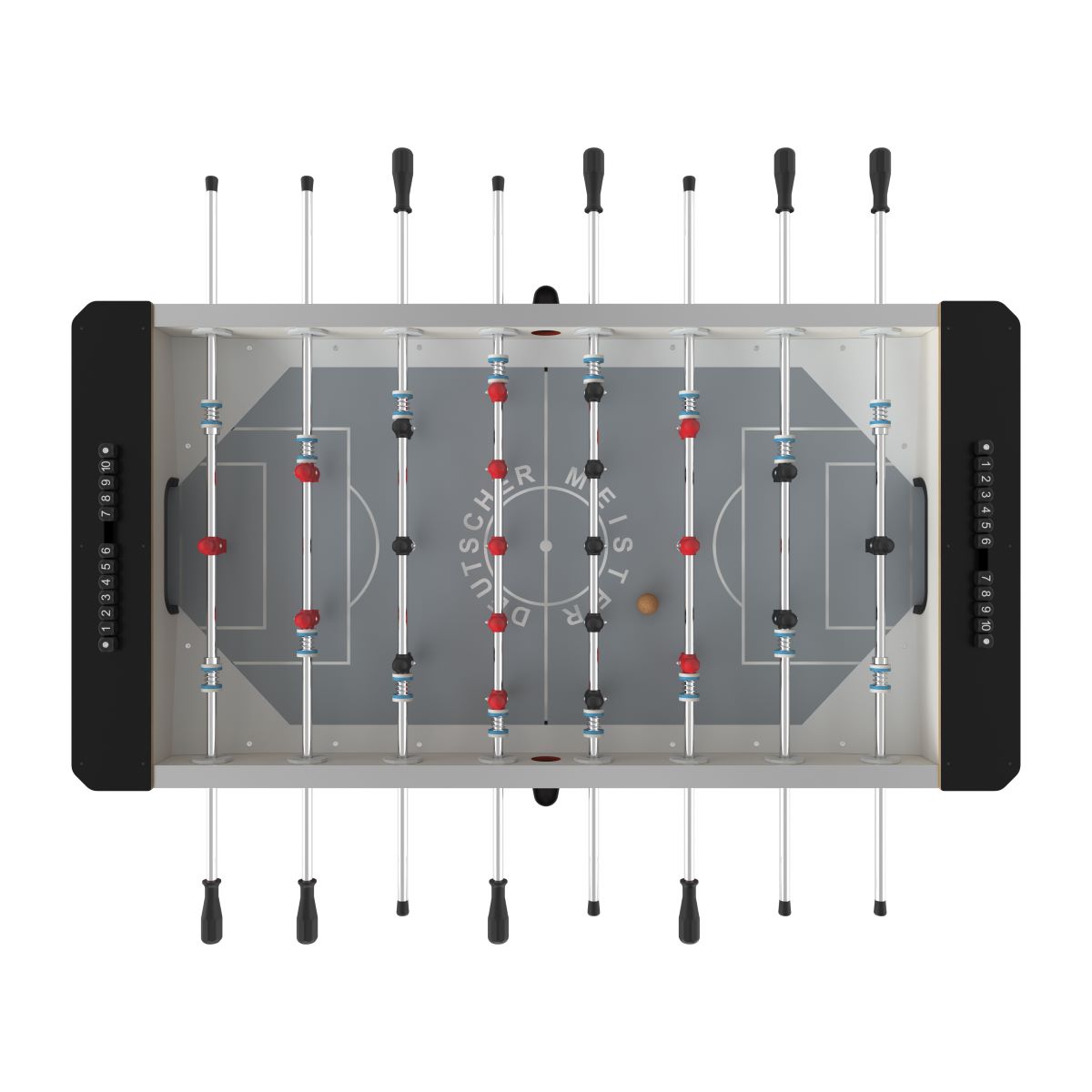 Tischkicker Deutscher Meister CHAMPION, Rot – Bild 3