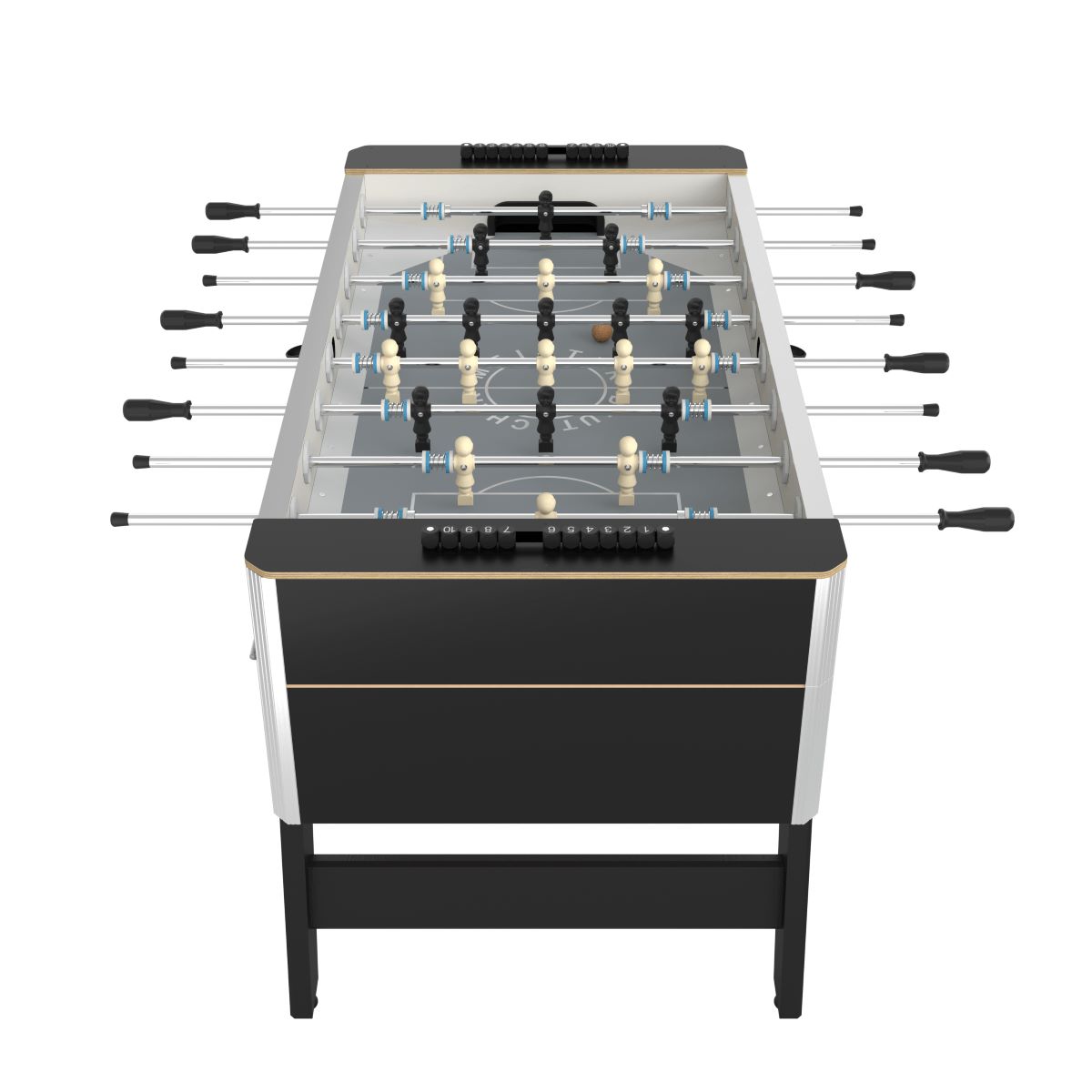 Tischkicker Deutscher Meister CHAMPION, Schwarz – Bild 2