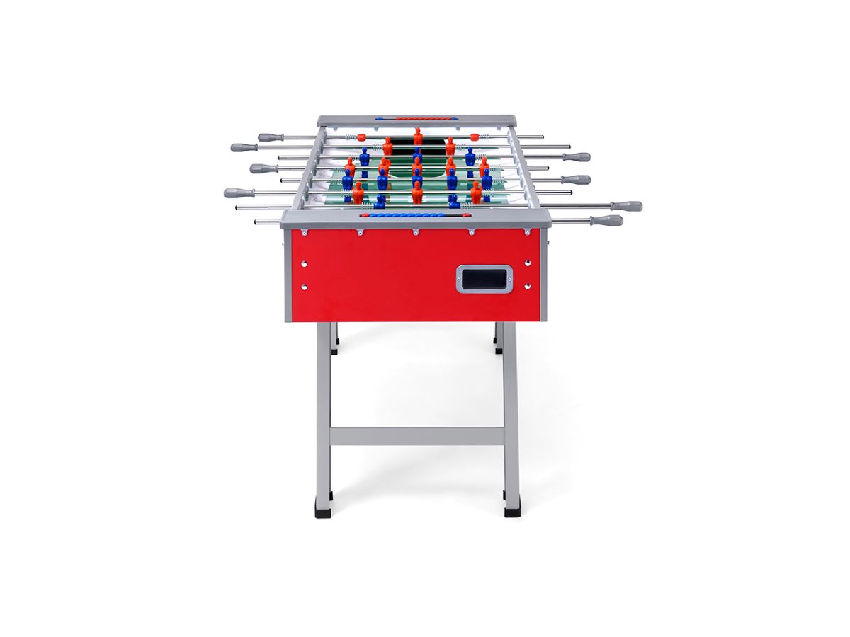 Tischkicker SMART klappbar, ROT – Bild 2