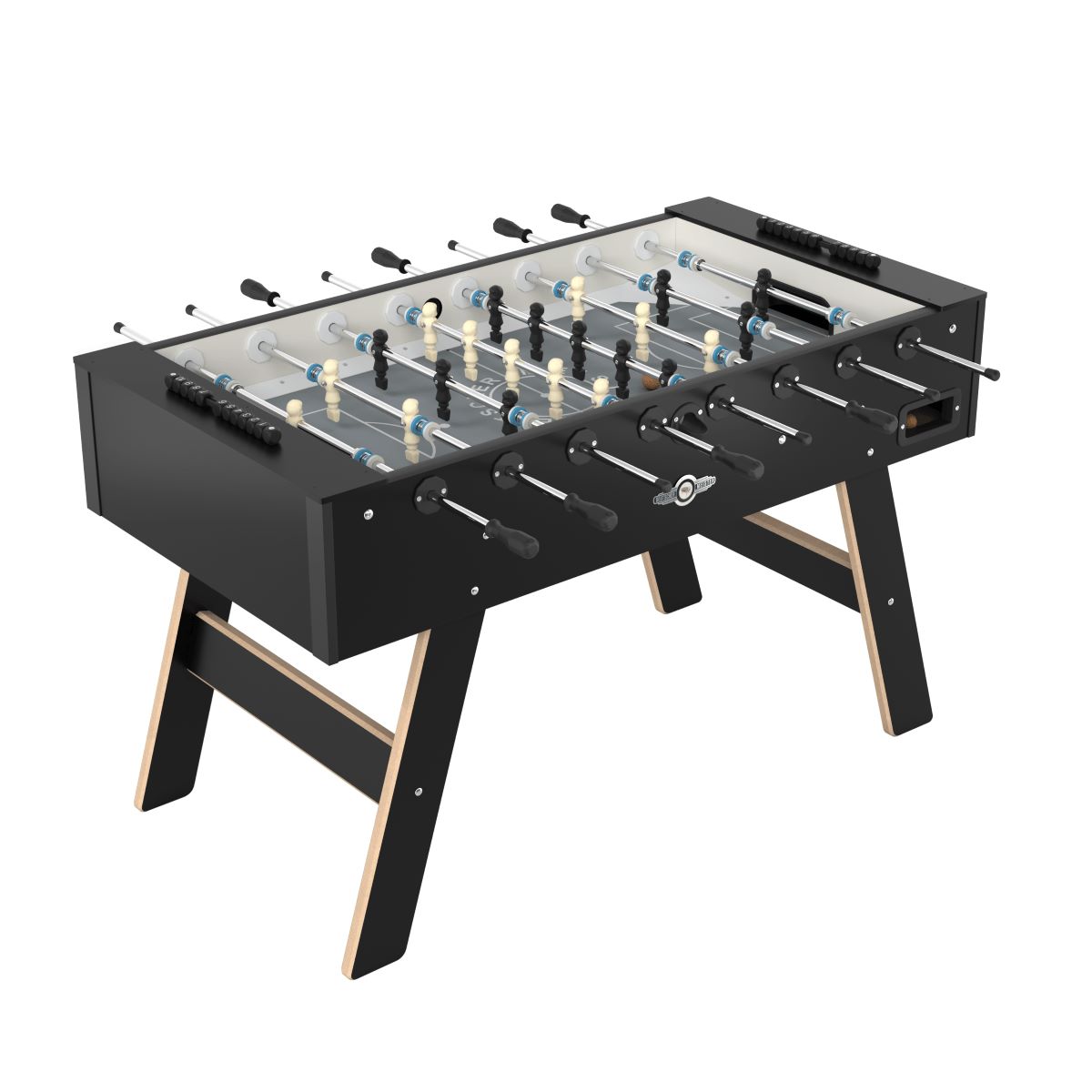 Kickertisch Deutscher Meister YOUNGLINE, Schwarz