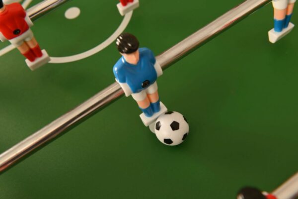 Kinder Tischkicker klappbar Ahorn-Optik – Bild 4