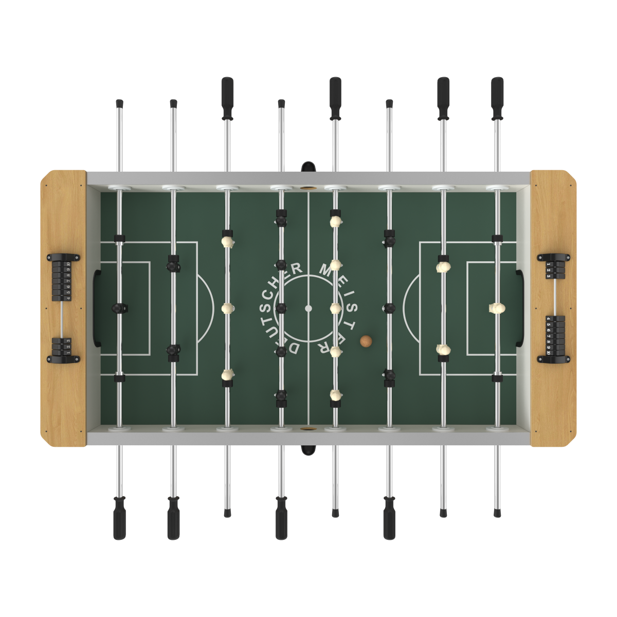 Tischkicker Deutscher Meister Profiline 2.0 Eiche – Bild 3