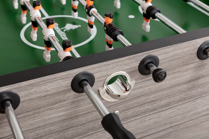 Tischkicker Profi Soccer DELUXE, GRAU – Bild 6