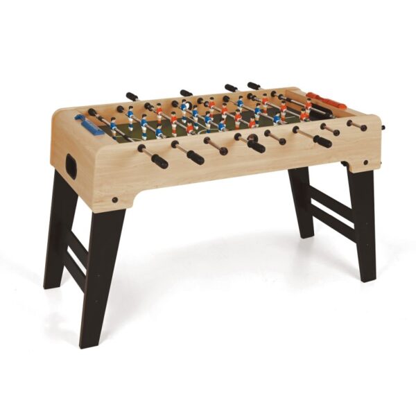 Kinder Tischkicker klappbar Ahorn-Optik