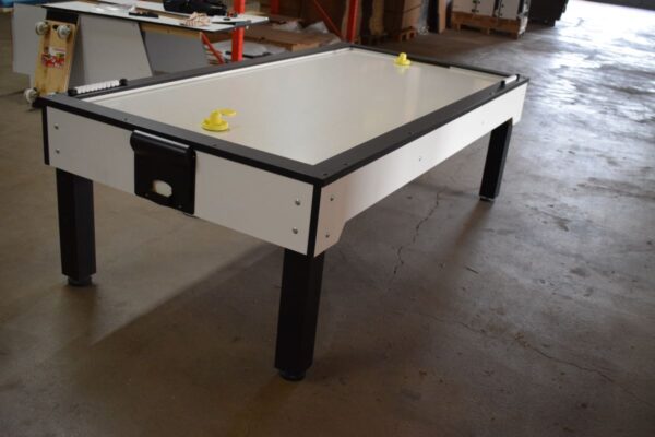 Airhockey Tisch Elevator_6_7_8ft_weis_schwarz