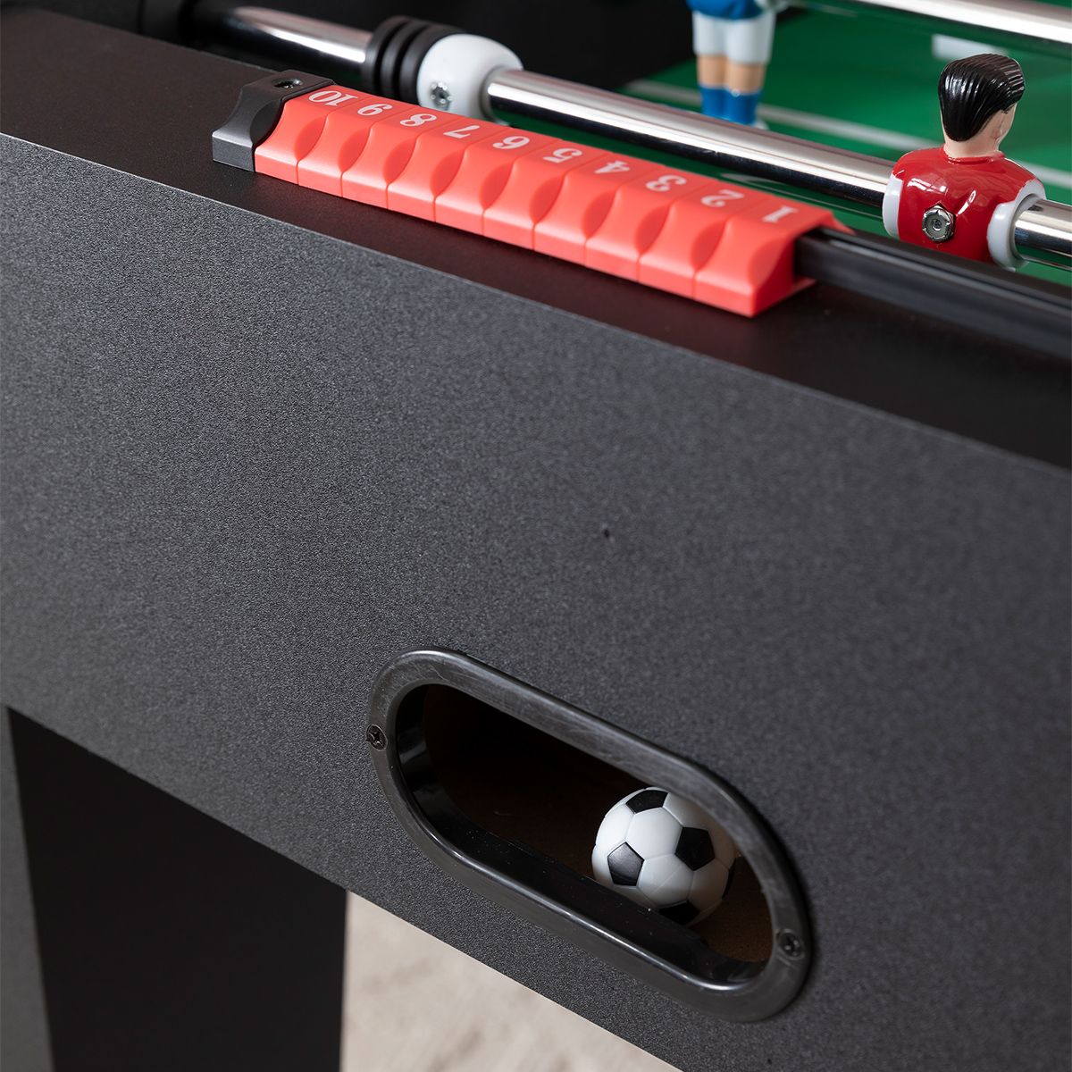 Tischfußball BIGFUN, schwarz – Bild 4