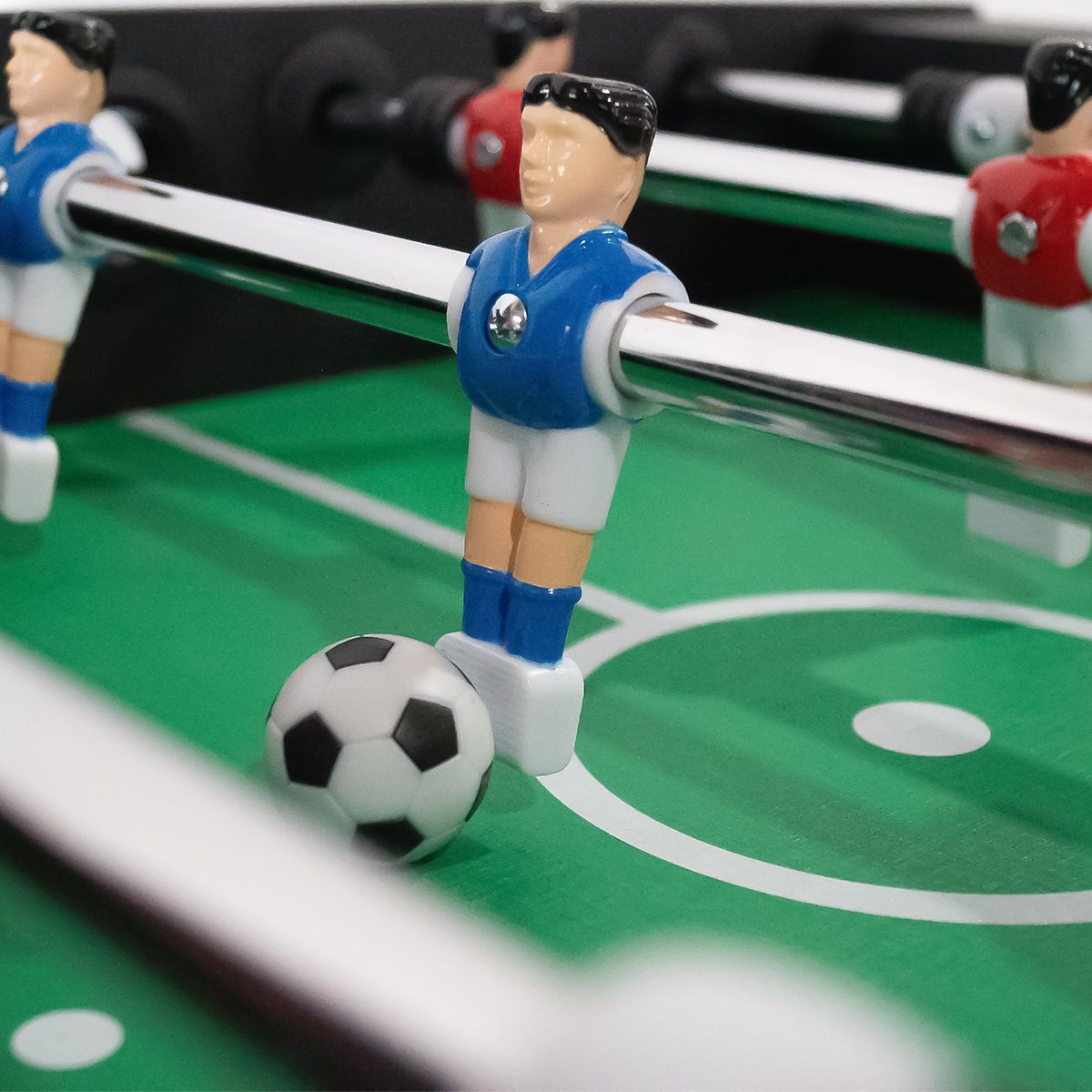 Tischfußball BIGFUN, schwarz – Bild 6